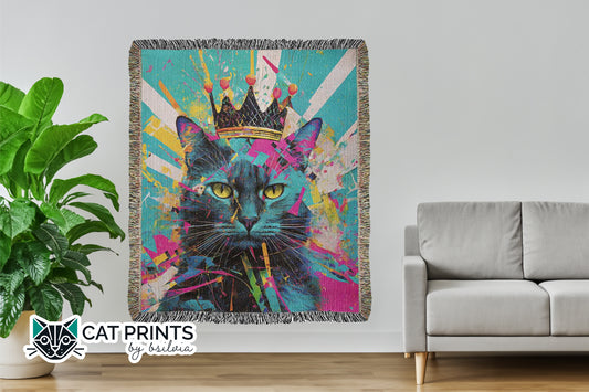 Why You Need a Designer Blanket in Your Life (Especially if You’re a Cat Lover!)