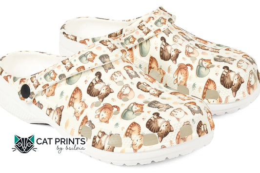 Purr-fect Clogs for Women - Light, Fun, and Full of Kitty Charm!