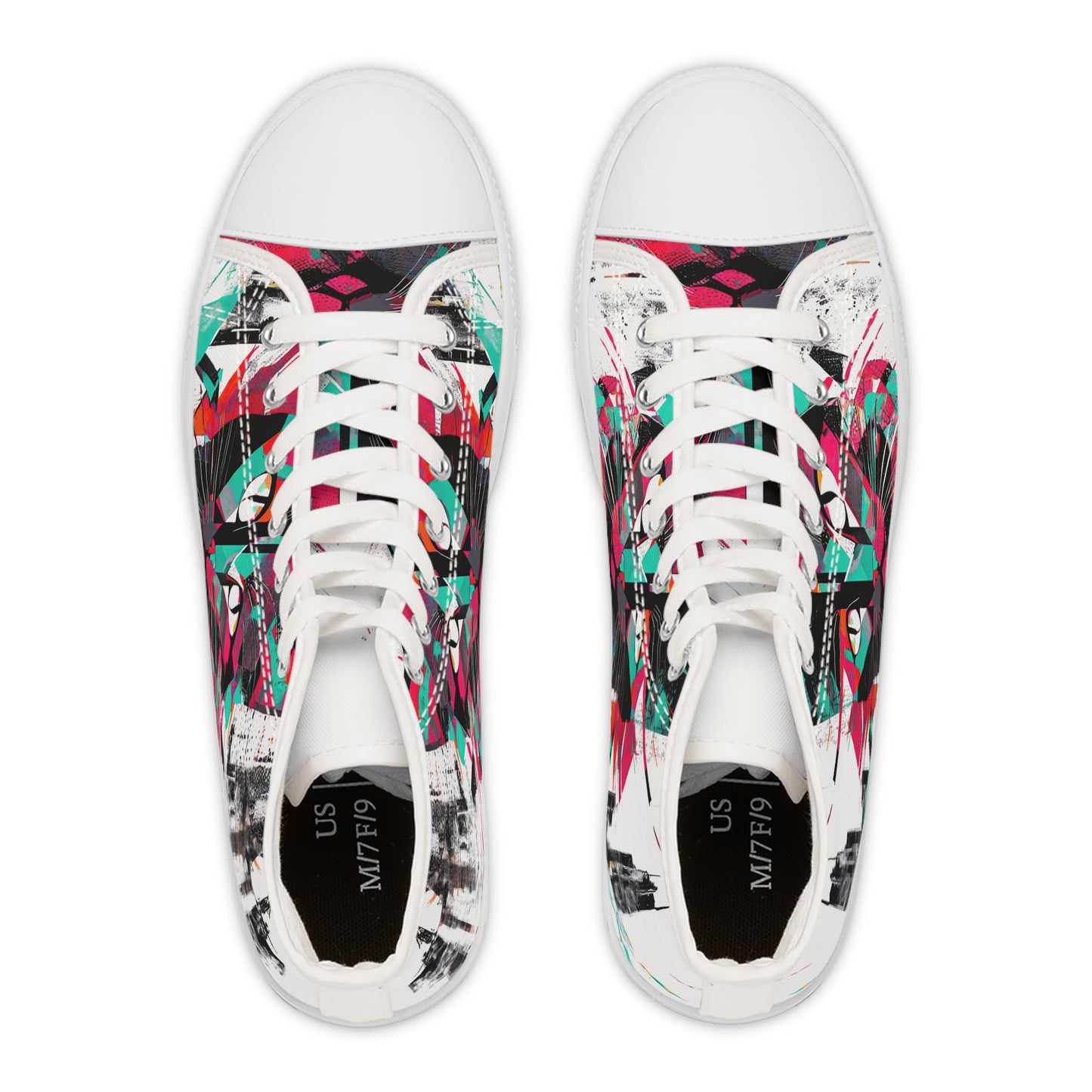 Cat Walkin' Wonders: Fierce Feline High Top Sneakers for Women