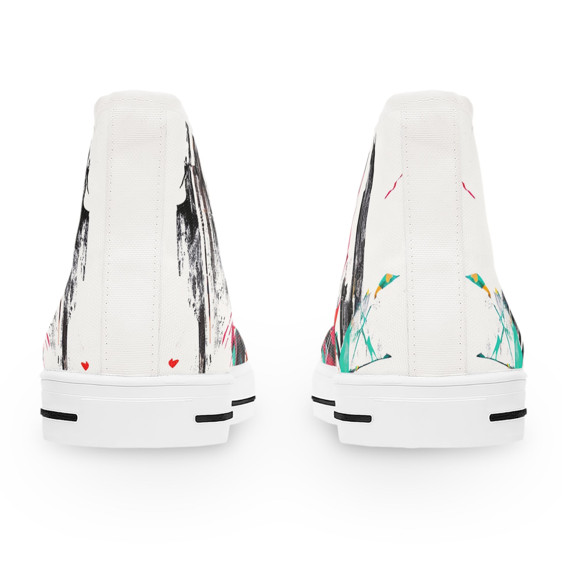 Cat Walkin' Wonders: Fierce Feline High Top Sneakers for Women