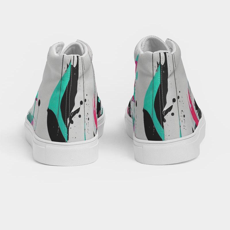 Kitty Kicks: Fierce & Funky Women's Hightop Sneakers