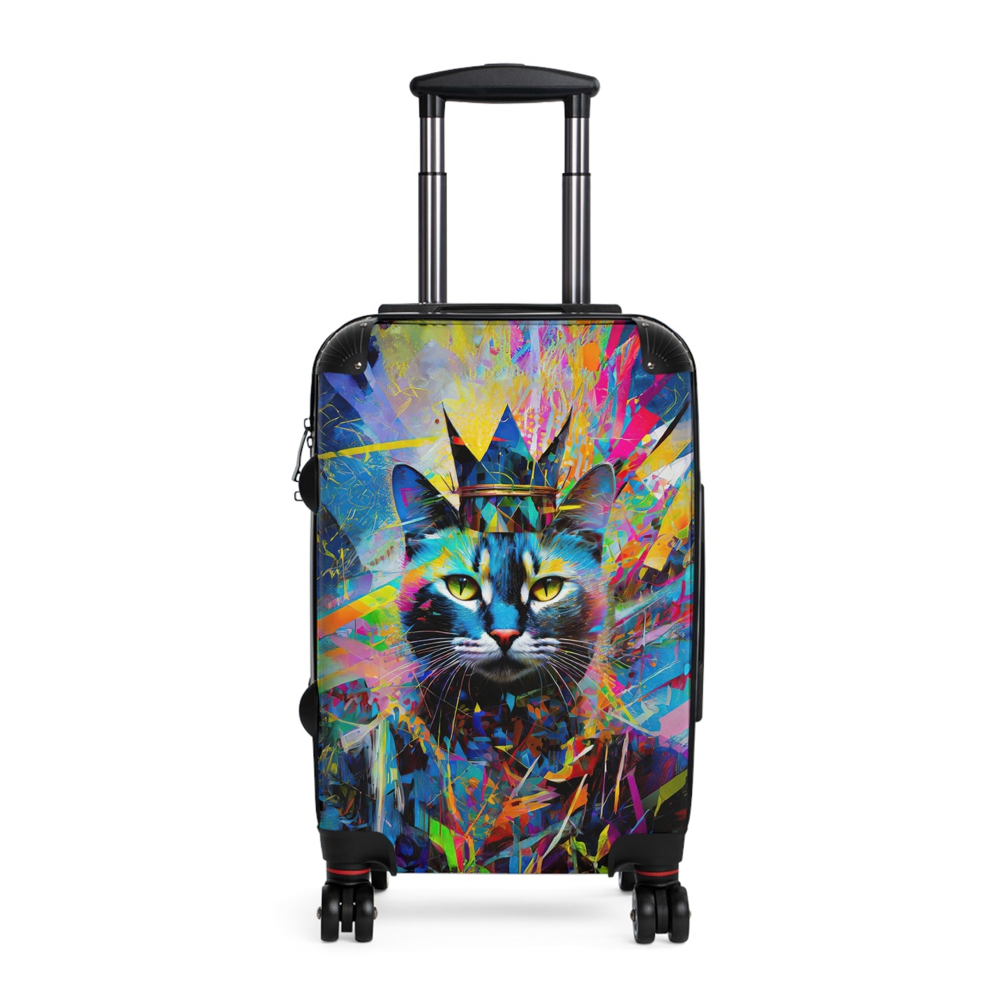 Travel with Feline Flair: The Ultimate Cat Art Suitcase